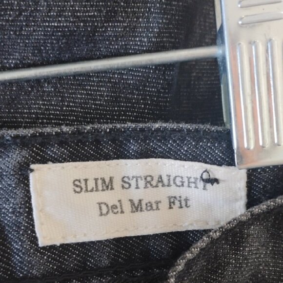 GUESS Slim Straight Del Mar Fit Men's Black Jeans Size 38/30 - Picture 4 of 11